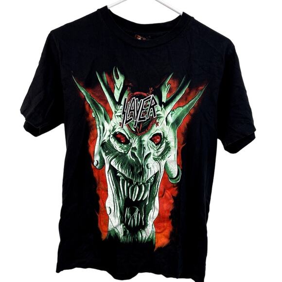 Metal Heaven Other - Vintage Single Stitch Slayer Root of All Evil Shirt Size S Demon Goth Metal